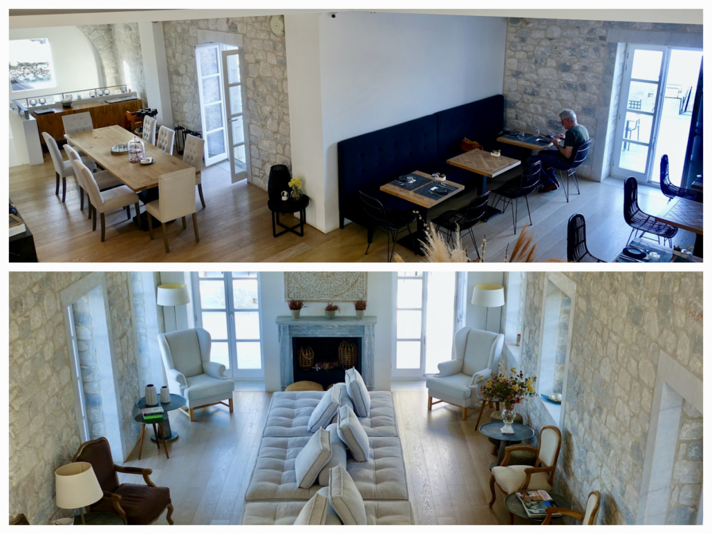 Restaurant Horizon at Hotel Aria Estate Mani, Peloponnese/Greece Restaurant Horizon at Hotel Aria Estate Mani, Peloponnese/Greece - best restaurants Peloponnese Fingers